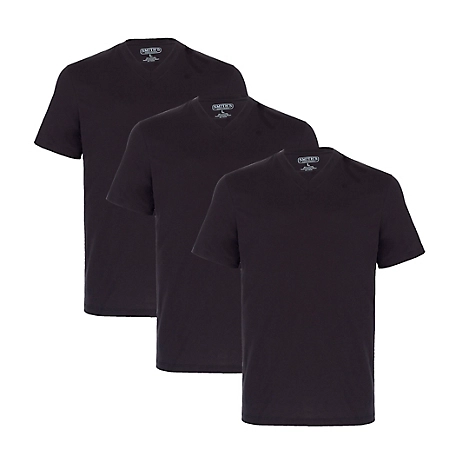 Smith's Workwear Men's Quick-Dry V-Neck T-Shirts, 3 pk. at Tractor ...