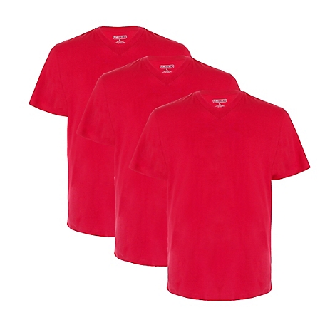 Smith's Workwear Men's Quick-Dry V-Neck T-Shirts, 3 pk.