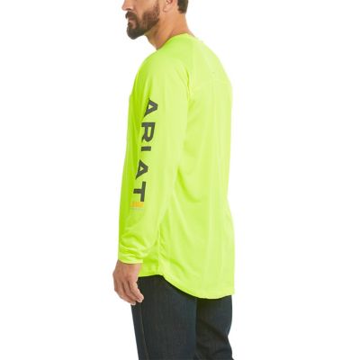 Image showing 1 th Ariat Men's Rebar Heat Fighter Long-Sleeve Work T-Shirt