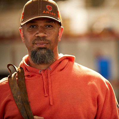 Image showing 3 th Ariat Men's Rebar Graphic Work Hoodie