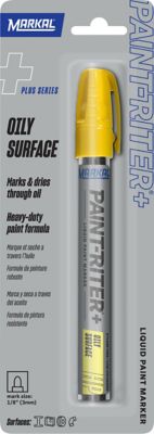 MARKAL Paint-Riter Plus Liquid Paint Marker, Yellow