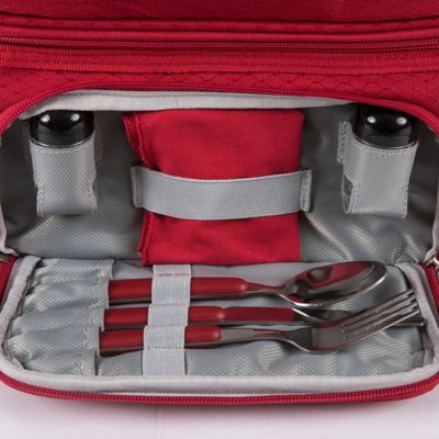 Image showing  8-Can MLB Los Angeles Angels Insulated Pranzo Lunch Cooler Set