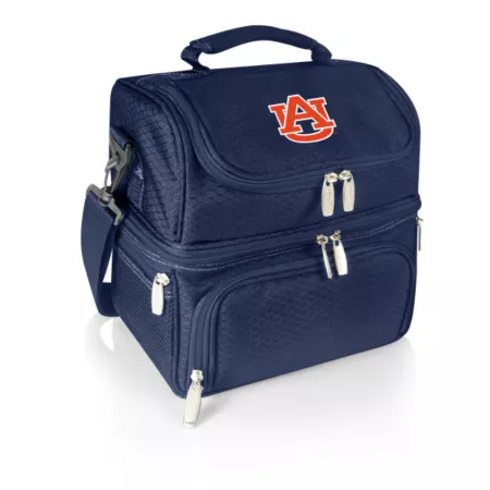 Picnic Time NCAA Auburn Tigers Pranzo Lunch Cooler Set 24 Can Lunch Boxes