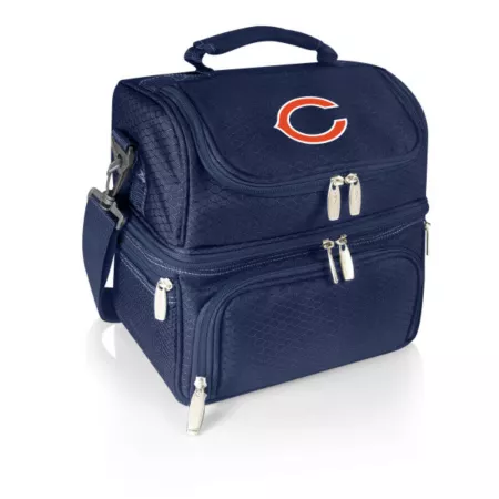 Picnic Time Pranzo NFL Chicago Bears Lunch Cooler Set 8 Can Lunch Boxes