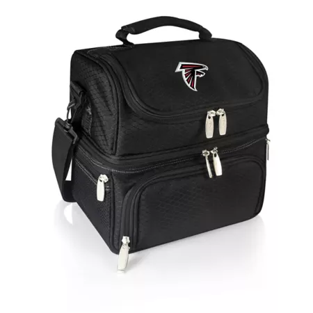 Picnic Time Pranzo NFL Atlanta Falcons Lunch Cooler 8 Can Black Lunch Boxes