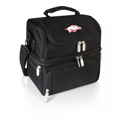 Picnic Time NCAA Arkansas Razorbacks Pranzo 8-Can Lunch Cooler Black Lunch Boxes