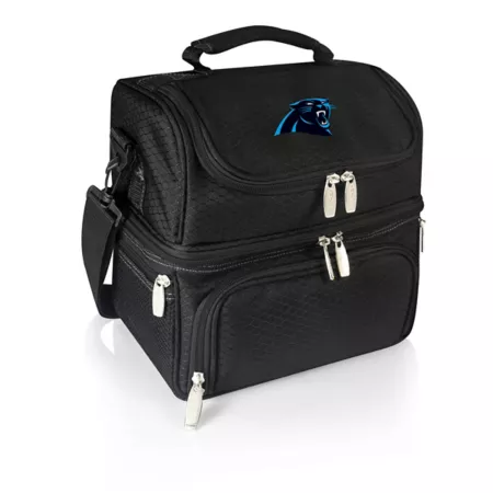 Picnic Time NFL Carolina Panthers Pranzo Lunch Cooler 8 Can Lunch Boxes