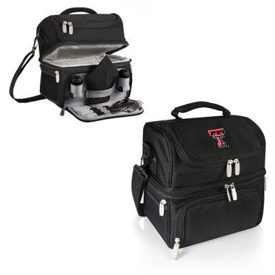Image showing 8 th Picnic Time 12-Can NCAA Texas Tech Red Raiders Insulated Pranzo Lunch Cooler