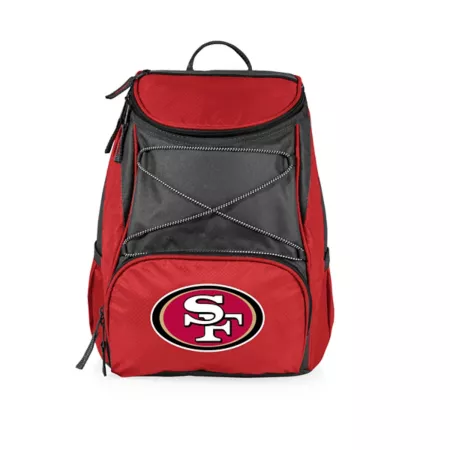 Picnic Time PTX NFL San Francisco 49ers 8 Can Backpack Cooler Soft Sided Coolers