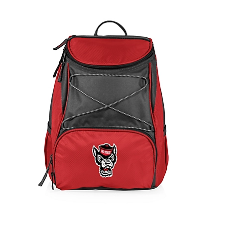 Picnic Time 20-Can NCAA NC State Wolfpack PTX Backpack Cooler, Red