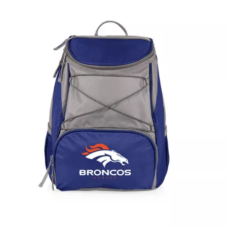 Picnic Time NFL Denver Broncos PTX 20 Can Backpack Cooler Soft Sided Coolers