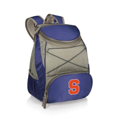 Picnic Time 20-Can NCAA Syracuse Orange PTX Backpack Cooler, Blue