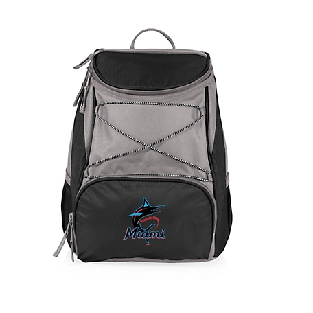 Picnic Time 12-Can MLB Miami Marlins PTX Backpack Cooler