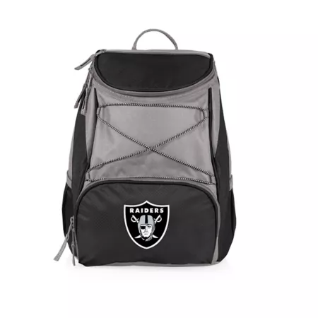 Picnic Time PTX NFL Las Vegas Raiders 20 Can Backpack Cooler Soft Sided Coolers