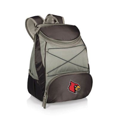 Picnic Time 20-Can NCAA Louisville Cardinals PTX Backpack Cooler, Black