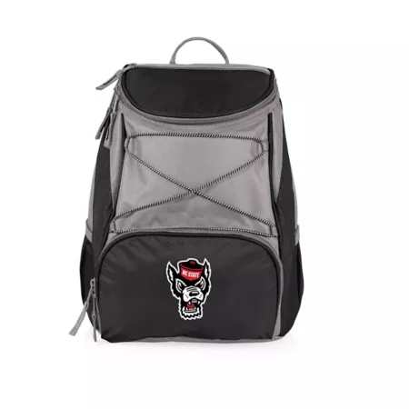 Picnic Time NCAA NC State Wolfpack PTX Insulated Backpack Black 20 Can Soft Sided Coolers