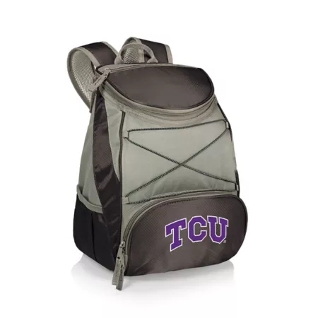 Picnic Time NCAA TCU Horned Frogs PTX 20 Can Backpack Cooler Soft Sided Coolers