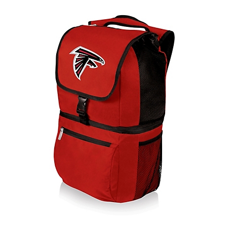 Picnic Time 12-Can NFL Atlanta Falcons Zuma Backpack Cooler, Red