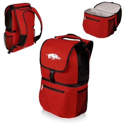 Image showing  12-Can NCAA Arkansas Razorbacks Zuma Backpack Cooler, Red