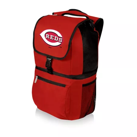 Picnic Time MLB Cincinnati Reds Zuma 12 Can Insulated Backpack Red Soft Sided Coolers