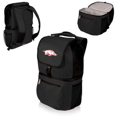 Image showing  12-Can NCAA Arkansas Razorbacks Zuma Backpack Cooler, Black