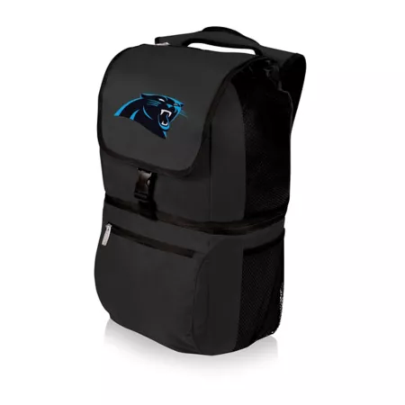 Picnic Time NFL Carolina Panthers Zuma 8-Can Backpack Cooler Soft Sided Coolers