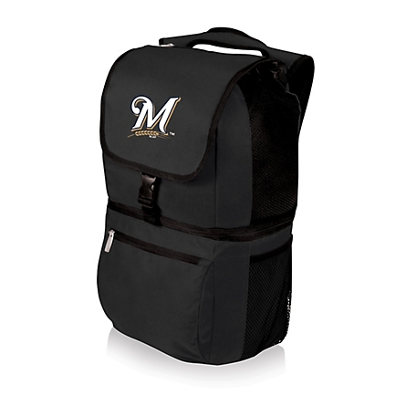 Picnic Time 20-Can MLB Milwaukee Brewers Zuma Backpack Cooler