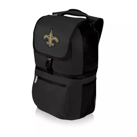 Picnic Time NFL New Orleans Saints Zuma 24-Can Backpack Cooler Soft Sided Coolers