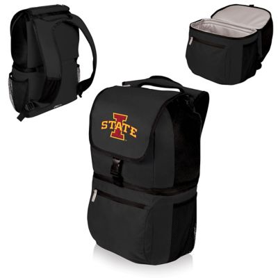 Image showing  12-Can NCAA Iowa State Cyclones Zuma Backpack Cooler, Black