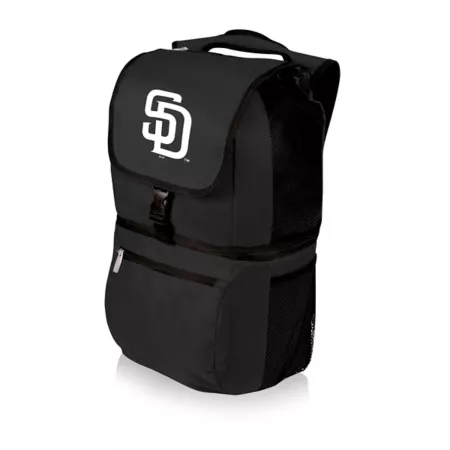 Picnic Time MLB San Diego Padres Zuma 12-Can Backpack Cooler Soft Sided Coolers