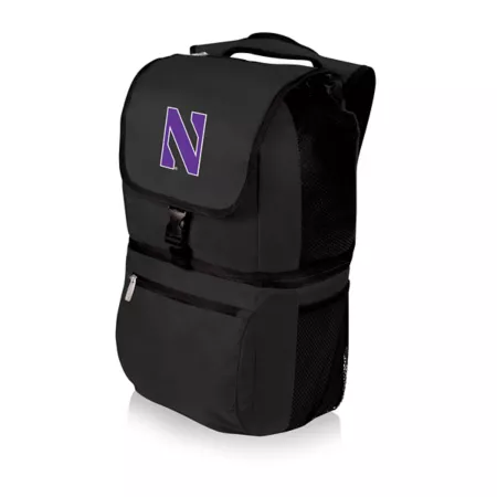 Picnic Time NCAA Northwestern Wildcats Zuma 12-Can Backpack Cooler Soft Sided Coolers