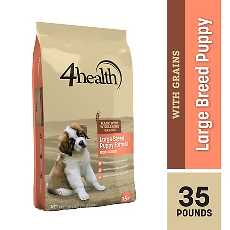 4health with Wholesome Grains Large Breed Puppy Chicken Formula Dry Dog Food