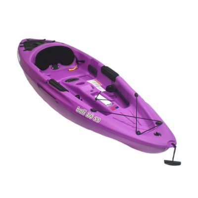 Sun Dolphin 10 ft. Bali 10 SS Sit-on-Top Recreational Kayak with Paddle, Purple