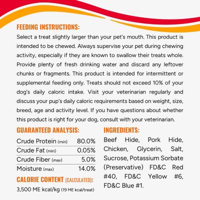 Image showing 5 th Good 'N Fun Triple Flavor Chew Twists Dog Treats