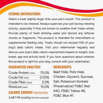 Image showing 6 th Good 'N Fun Triple Flavor Chew Twists Dog Treats