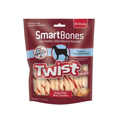 SmartBones Chicken Twist Sticks, 50 ct.