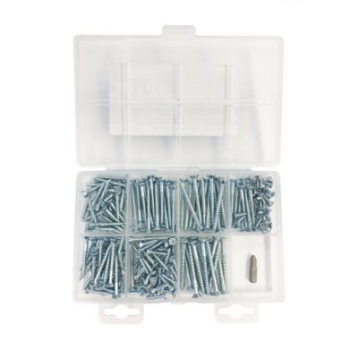 Robtec Wood Screw Kit with Drive Bit, 210 pc.