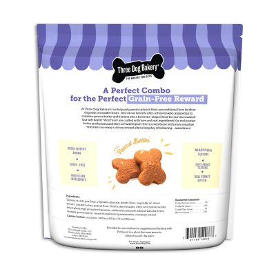 Image showing  Woofers Peanut Butter and Banana Soft Baked Dog Treats, 36 oz.