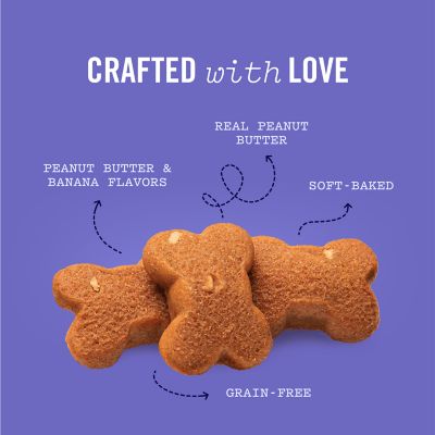 Image showing  Woofers Peanut Butter and Banana Soft Baked Dog Treats, 36 oz.