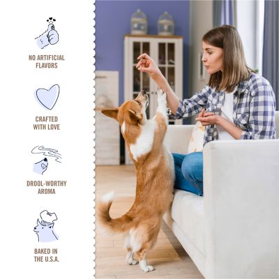 Image showing  Woofers Peanut Butter and Banana Soft Baked Dog Treats, 36 oz.