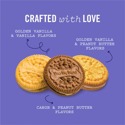 Image showing  Lick n Crunch! Sandwich Cookie Variety Pack 3 Flavors Dog Treats, 39 oz.
