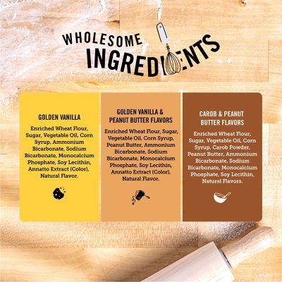 Image showing  Lick n Crunch! Sandwich Cookie Variety Pack 3 Flavors Dog Treats, 39 oz.