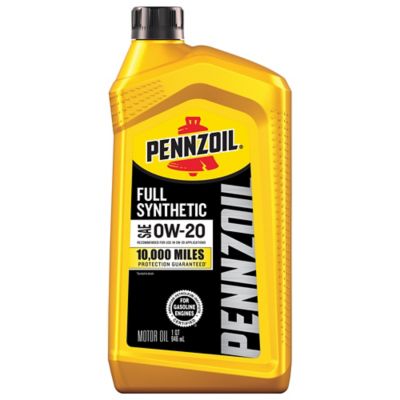 Pennzoil 1 qt. SAE 0W-20 Synthetic Motor Oil