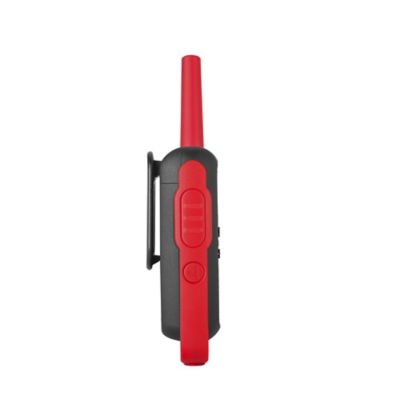 Image showing  Solutions 2-Way Radios, Black/Red, 2-Pack
