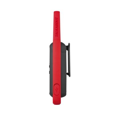 Image showing 5 th Motorola Solutions 2-Way Radios, Black/Red, 3-Pack