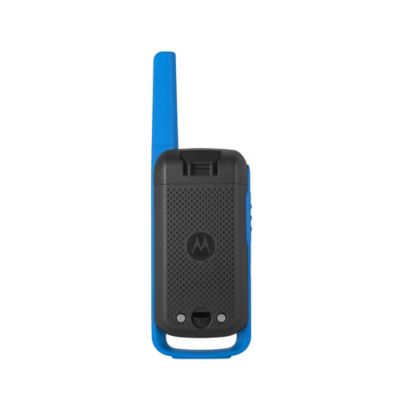 Image showing  Solutions 2-Way Radios, Black/Blue, 3-Pack