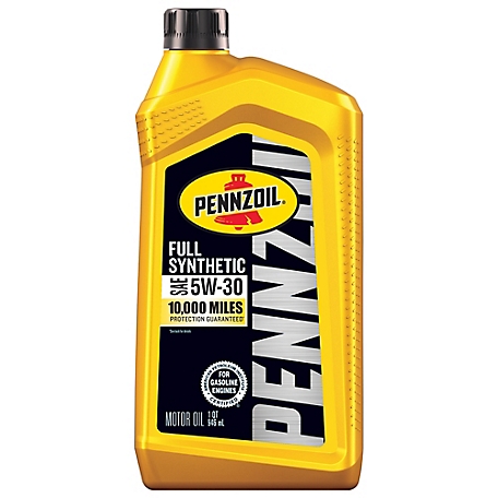 Pennzoil Full Synthetic Motor Oil SAE 5W30 1 qt