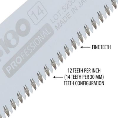 Image showing  7 in. Blade Only for 141-18 F-180 Folding Saw, Fine Teeth