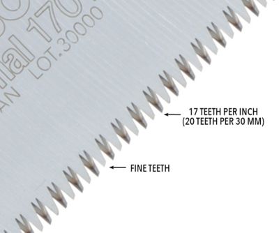 Image showing  6.7 in. Blade Only for Pocketboy Folding Saw, Fine Teeth