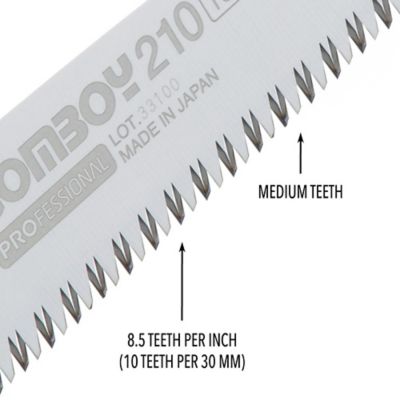 Image showing  8.3 in. Blade Only for Gomboy Folding Saw, Medium Teeth